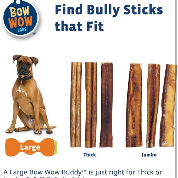 Bow Wow Labs Bow Wow Buddy Safety Device | Bully Stick Holder for Dogs - Picture 6 of 8